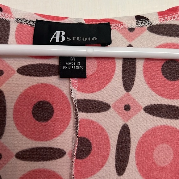 AB Studio geometric dress NWT Medium - Picture 4 of 12